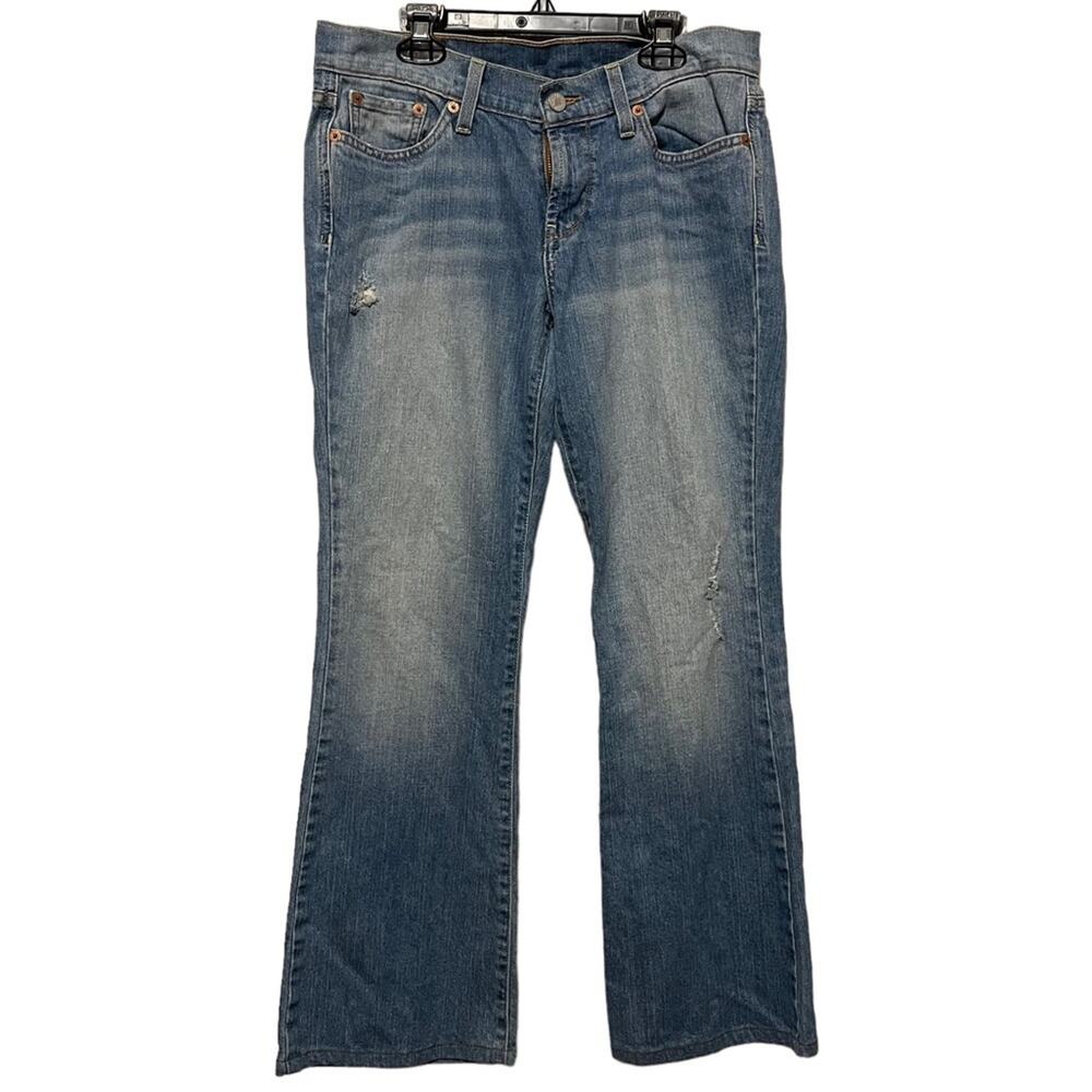 Lucky Brand Sweet N Low Light Wash Flared Jeans